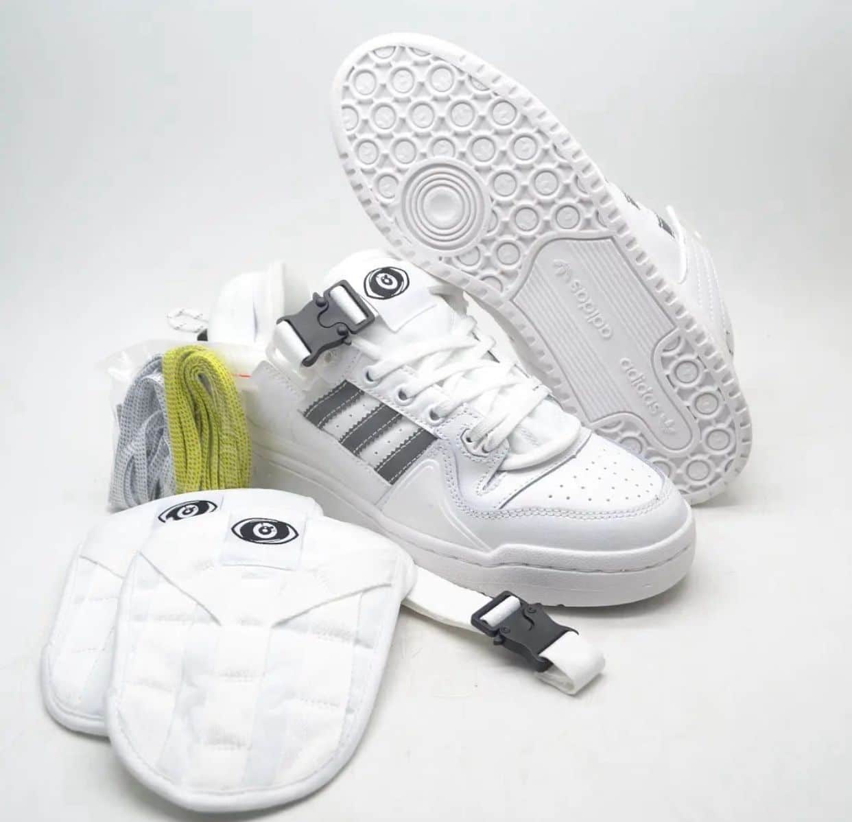 Adidas Bad Bunny White Sneakers