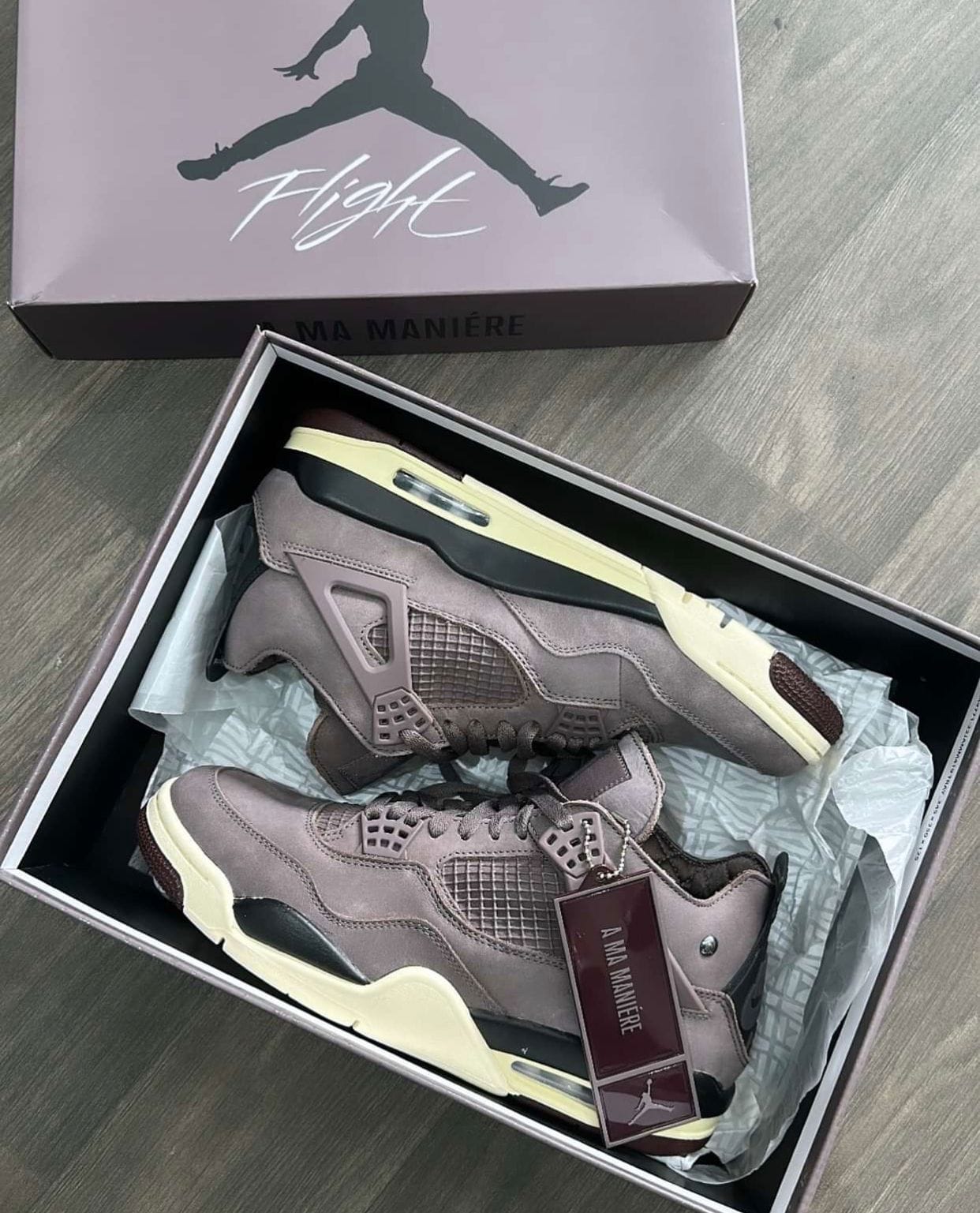 Nike Retro 4 Violet Sneakers