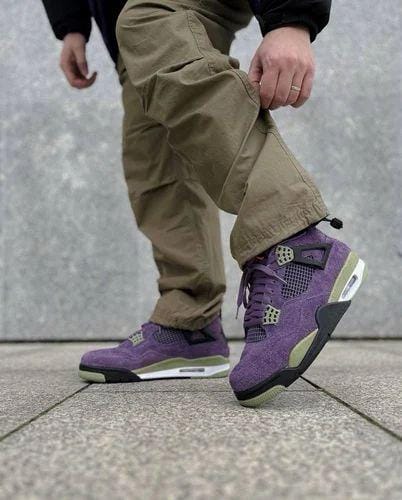Nike Retro 4 Purple Sneakers