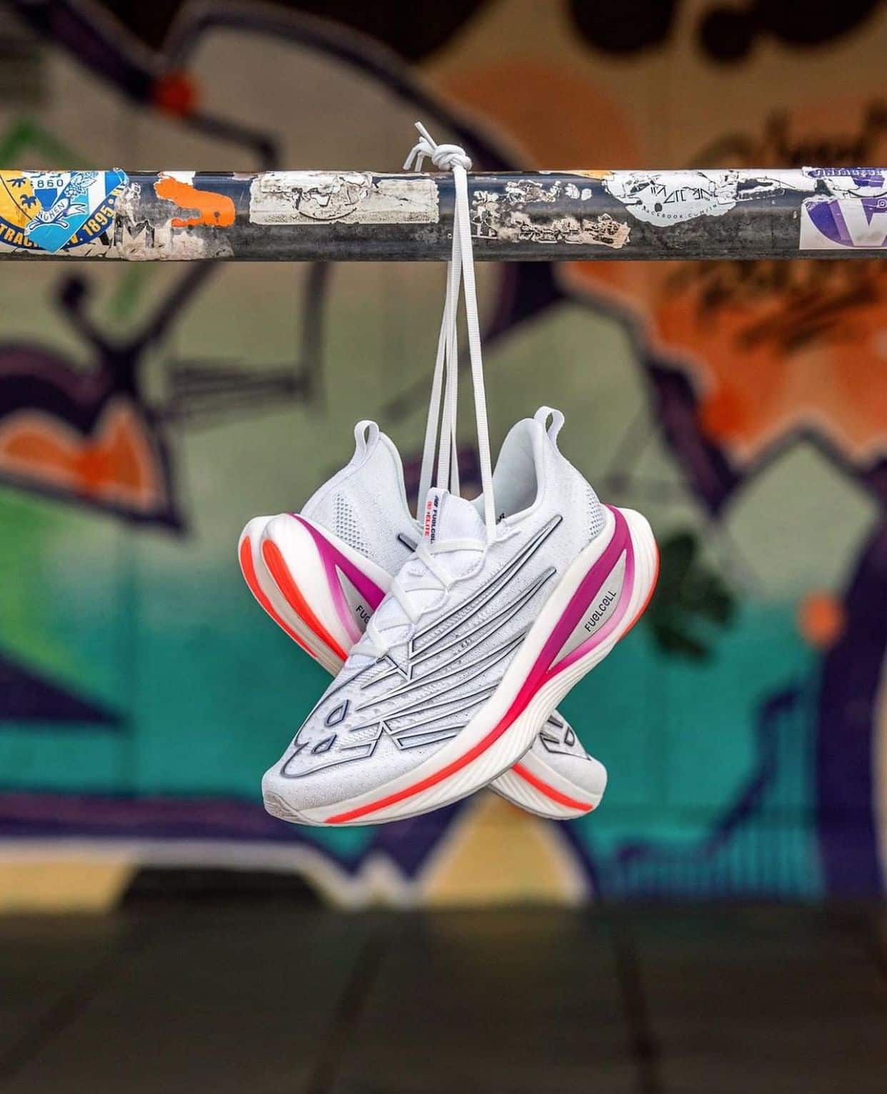 New Balance FuelCell SuperComp Elite V3 White Running Shoes