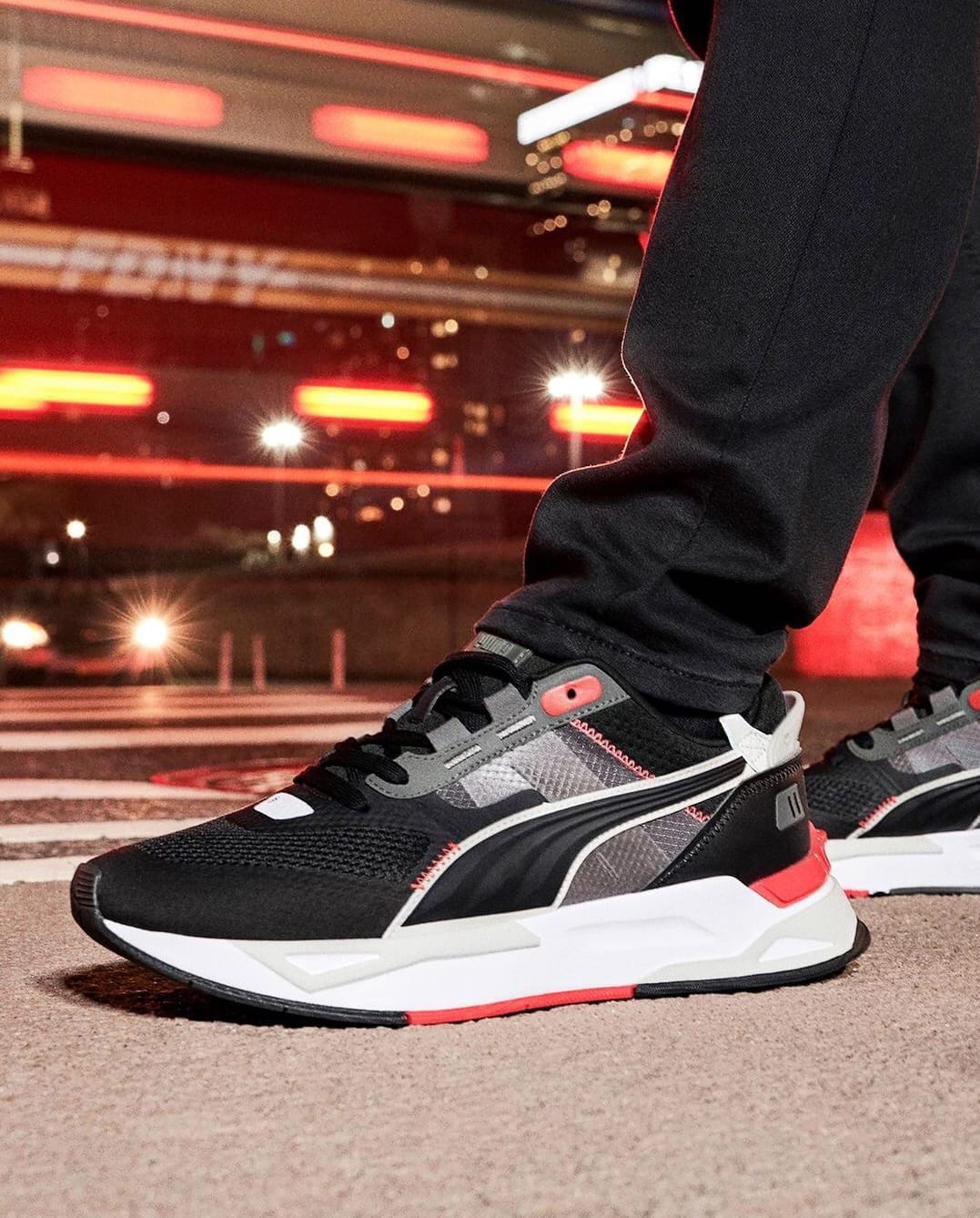 Puma Mirage Sport Black Running Shoes