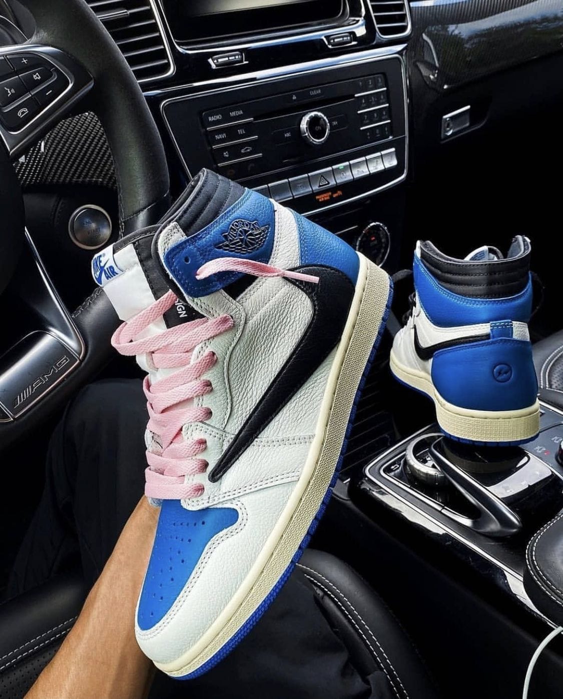Nike Air 1 Travis Scott Fragment Sneakers