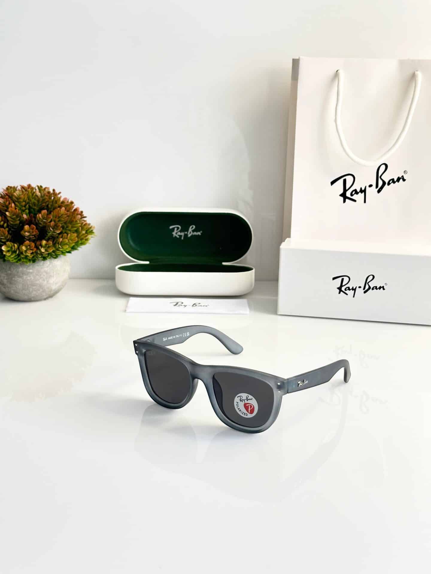 Rayban 5023 Mate Grey Sunglasses