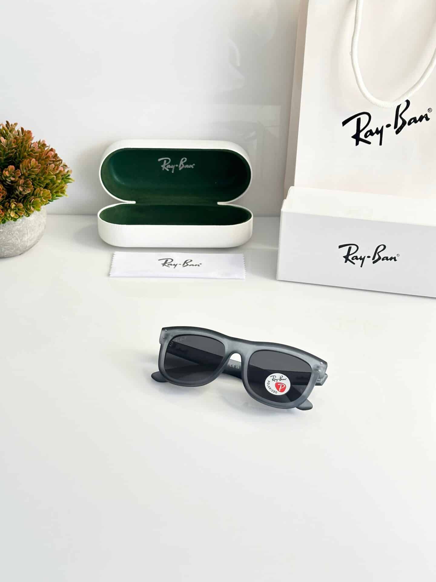 Rayban 5023 Mate Grey Sunglasses
