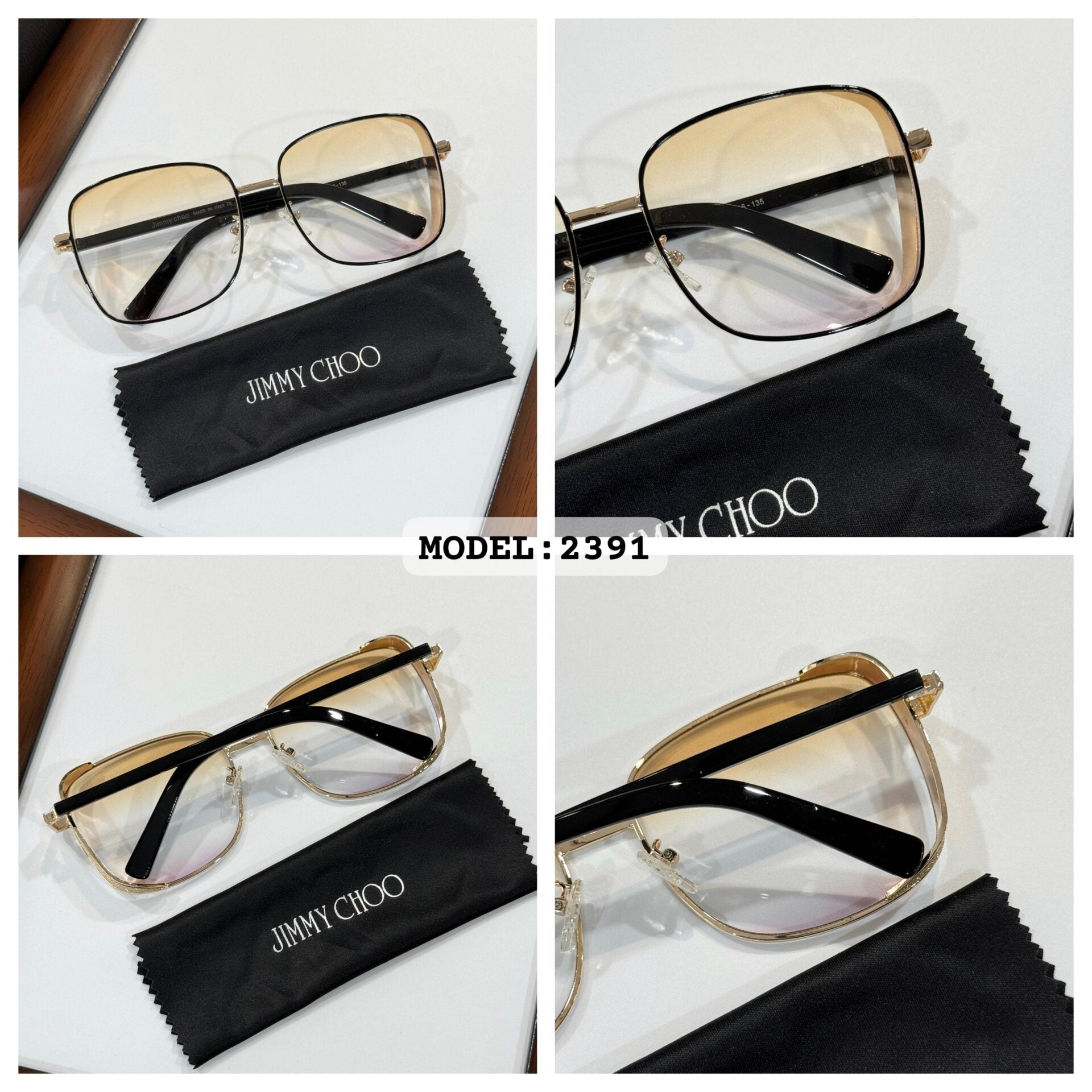 Jimmy Choo WMNS 2391 Gold Multi Sunglasses
