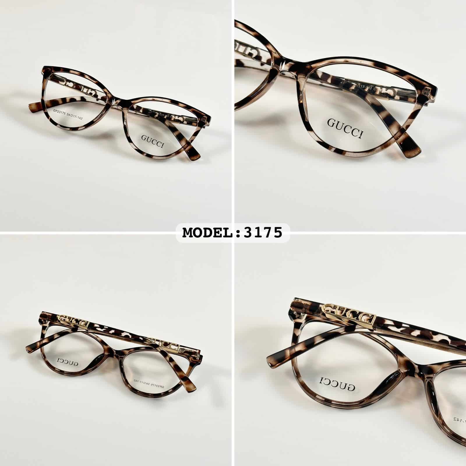 Gucci 3175 Optical Tiger Frame Sunglasses