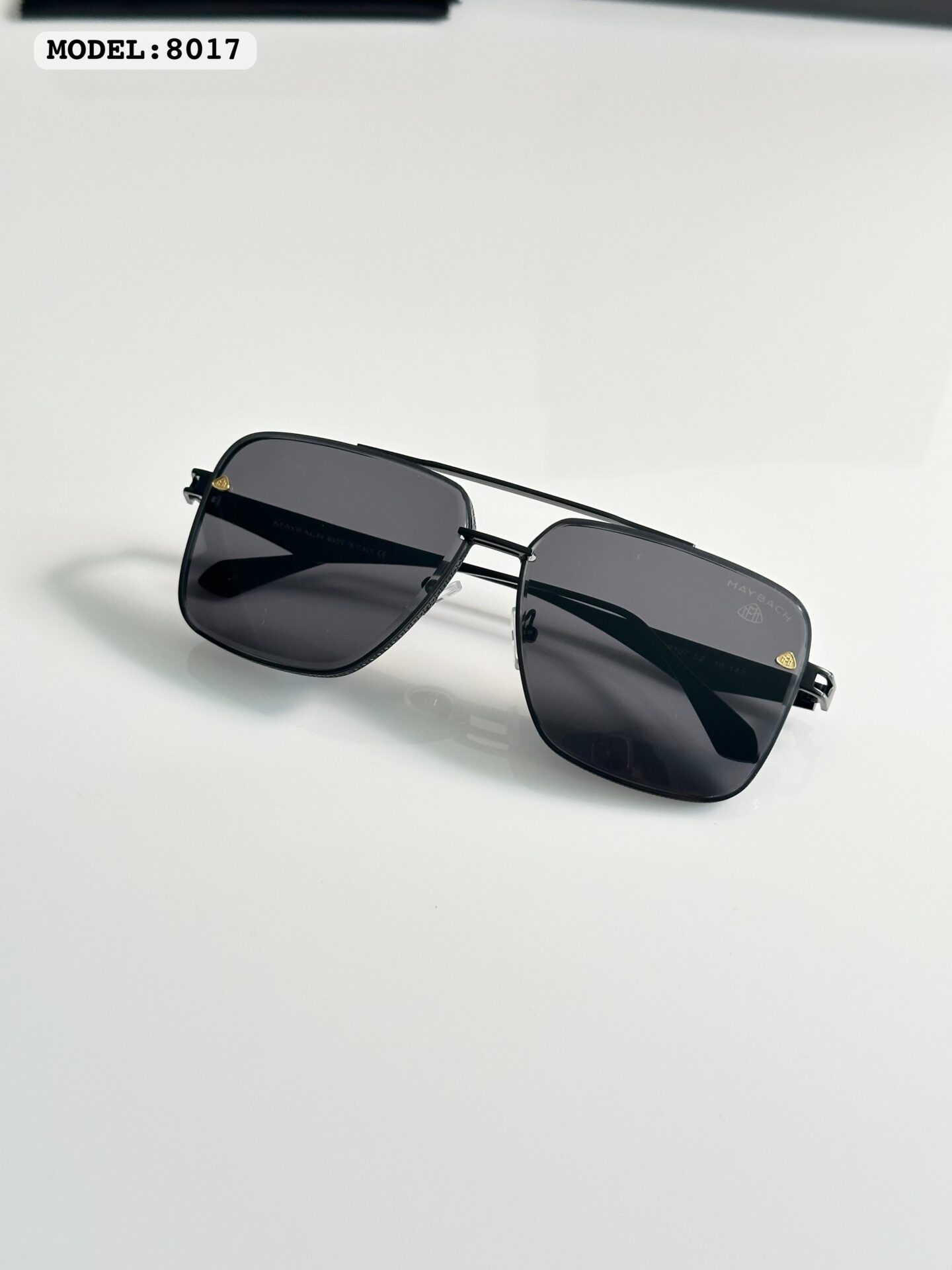 Maybach 8017 Black Sunglasses