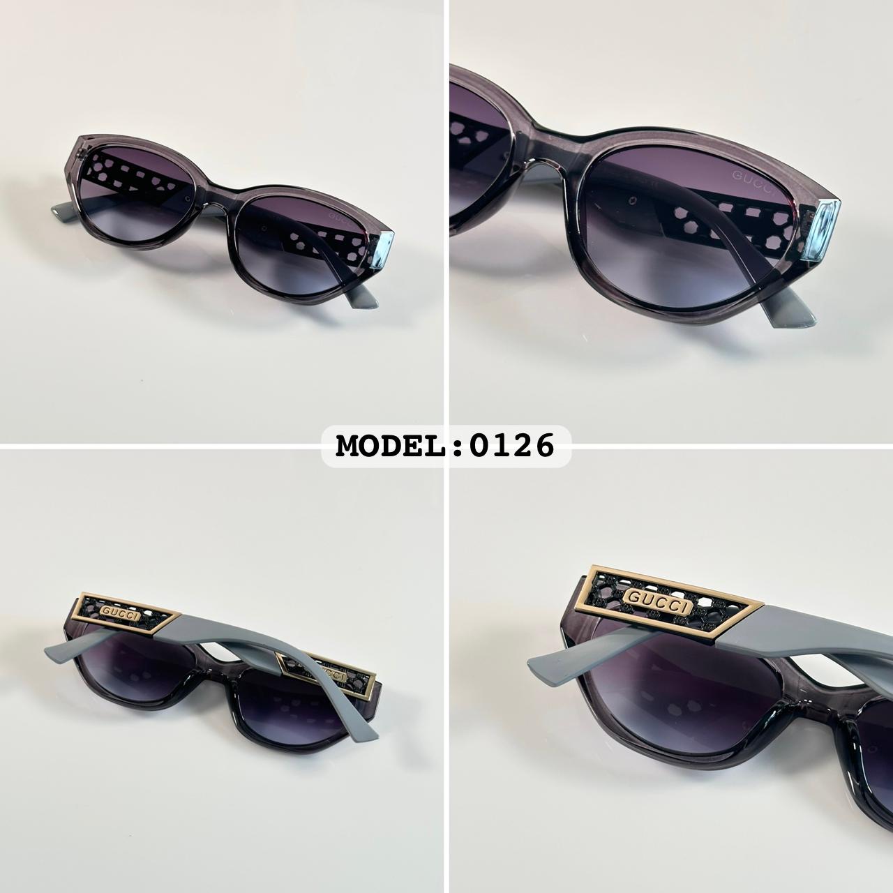 Gucci WMNS 0126 Grey Sunglasses