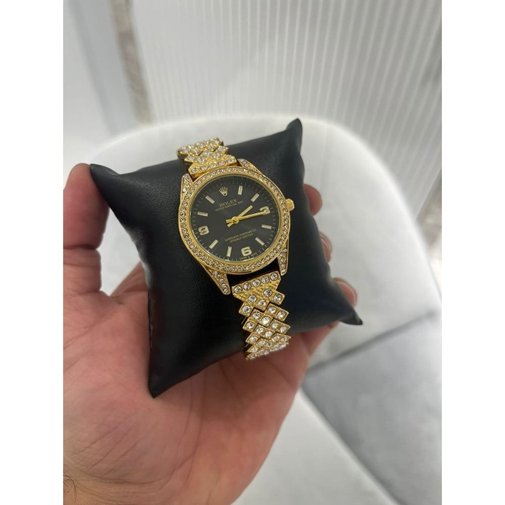 Women's Rolex Watch Black Dial