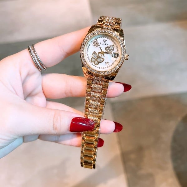 Women's Rolex Watch Round Dial