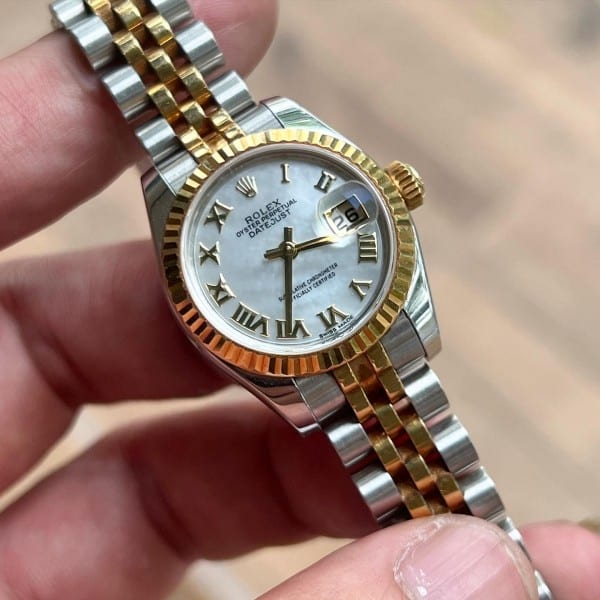Women's Rolex Watch White Dial