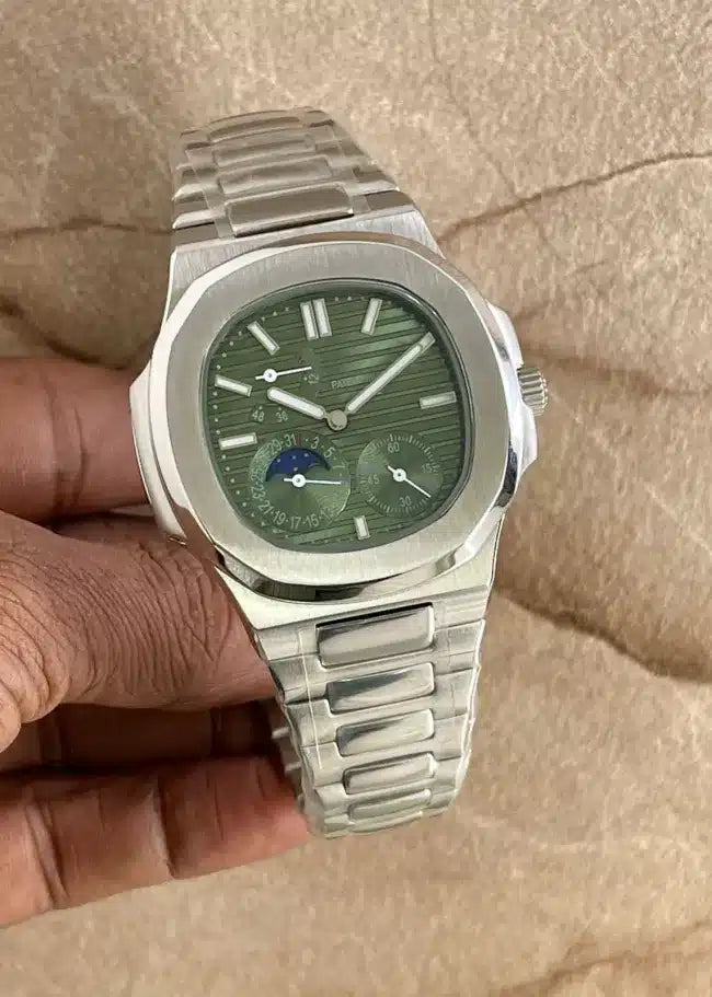 Patek Philippe Nautilus Silver Watch