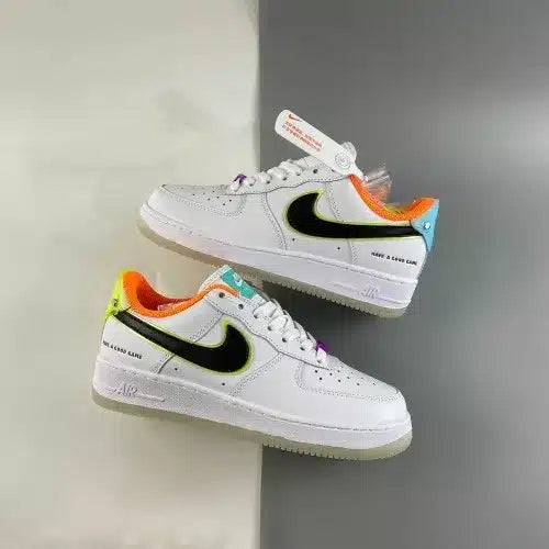 Nike Airforce 1 White Black Sneakers