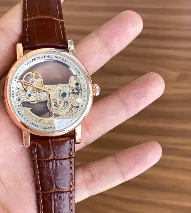 Patek Philippe Open Back Machinery Watch