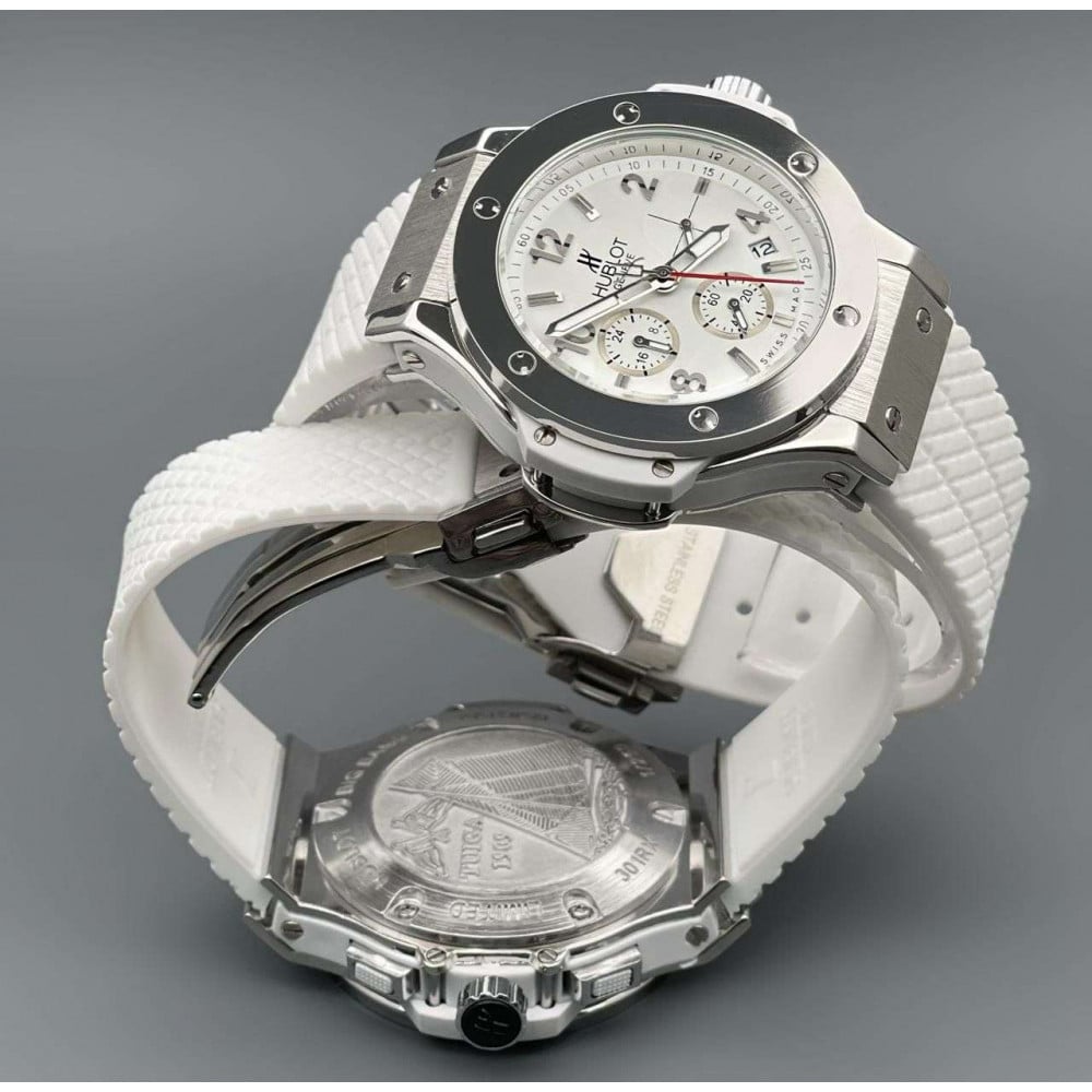 Premium Big Bang White Watch For Men's » Mega Fashion