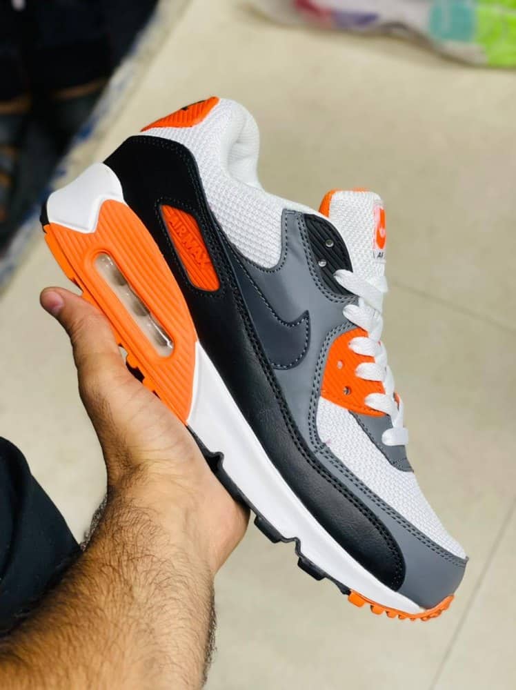 Nike Airmax 90 Orange Running Shoes