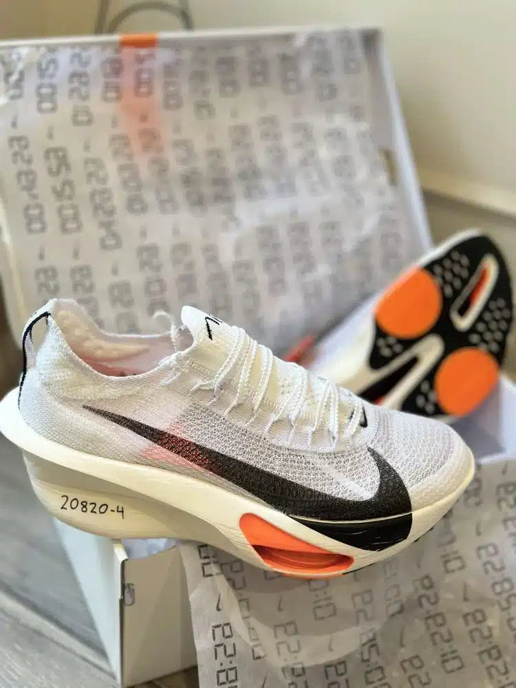 Nike Air Zoom Alphafly 3 White Running Shoes