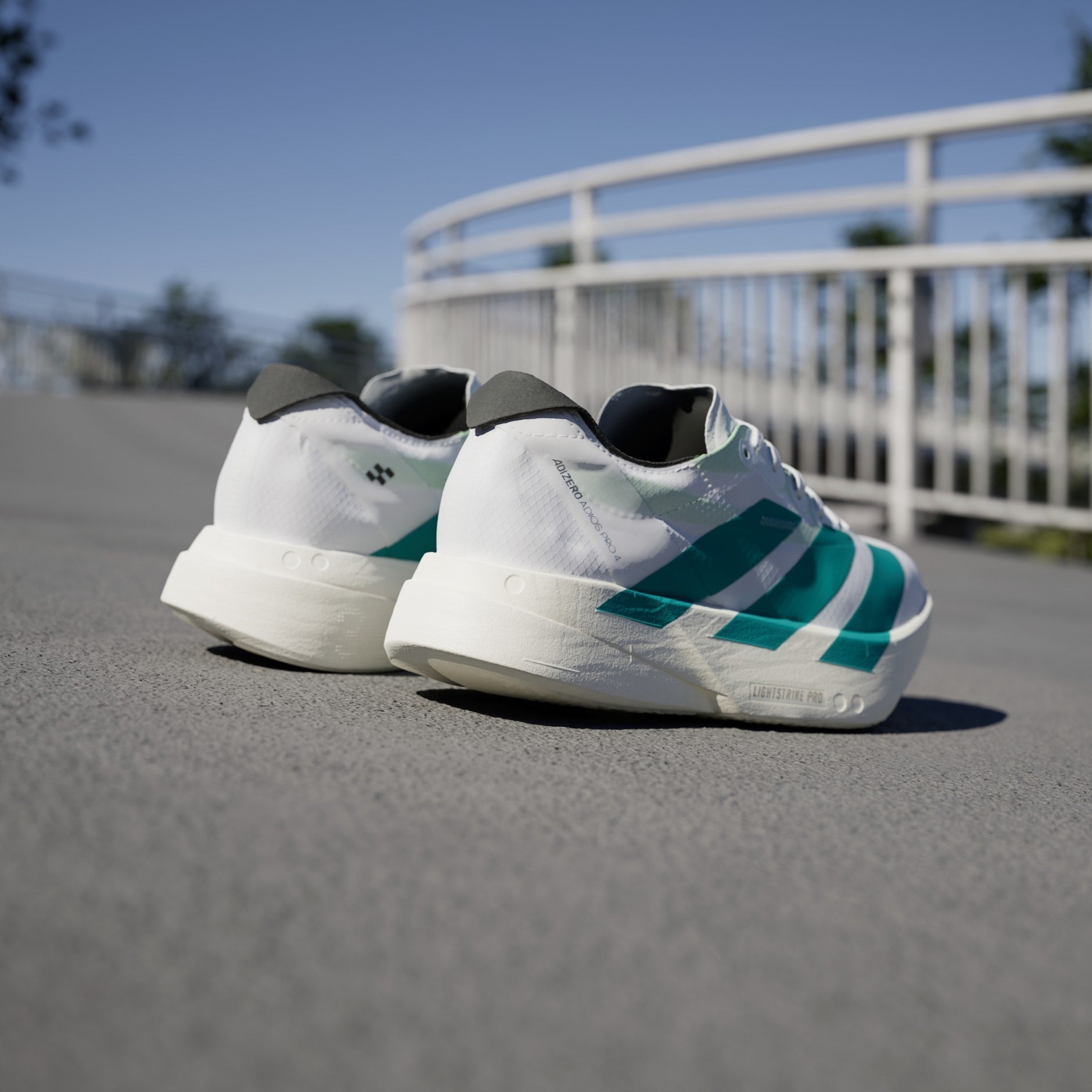 Adidas Adizero Pro 4 Cloud White Running Shoes