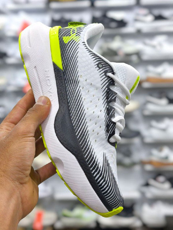 Under Armour Infinite Pro White Neon Running Shoes