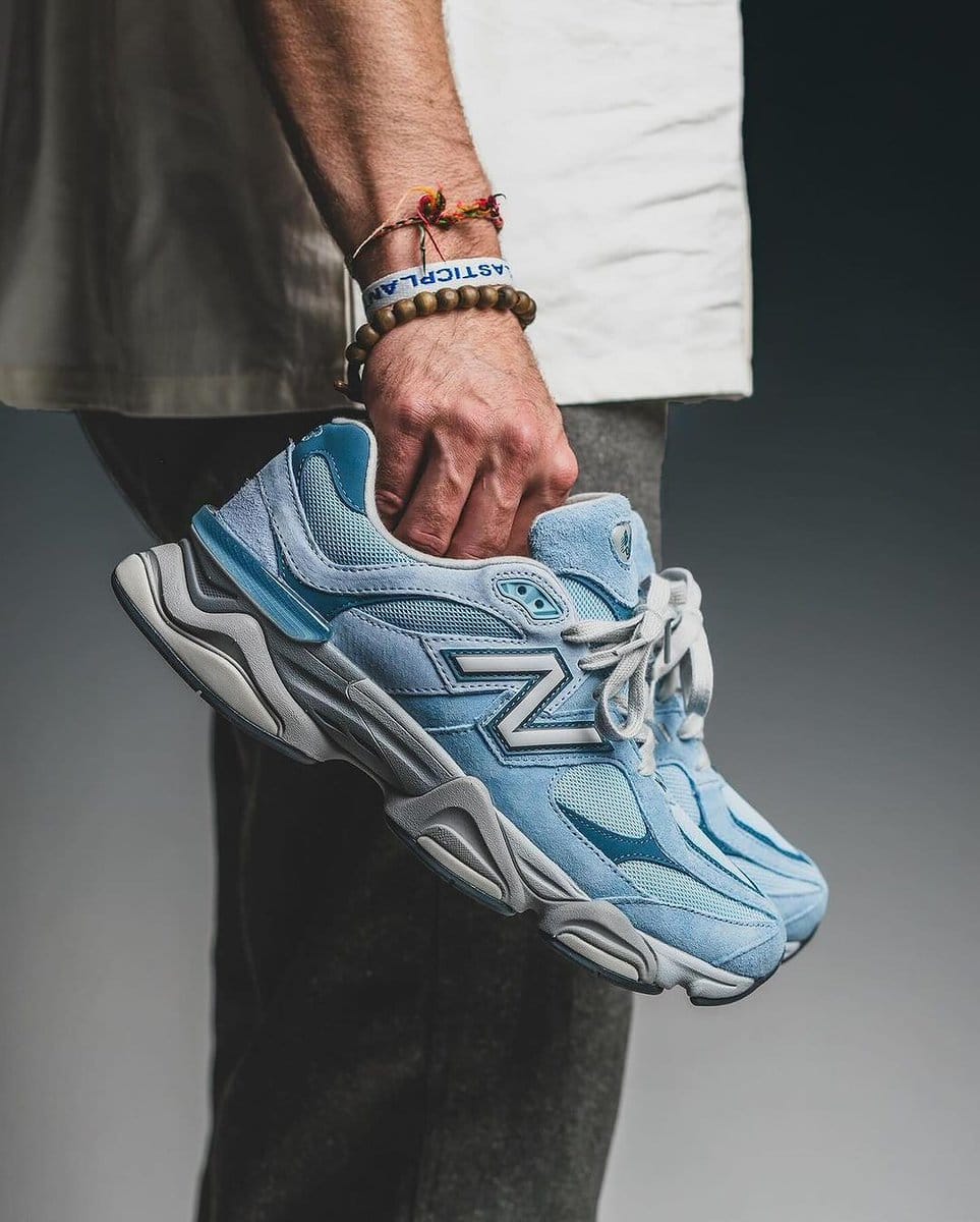 New Balance 9060 Chrome Blue Sneakers