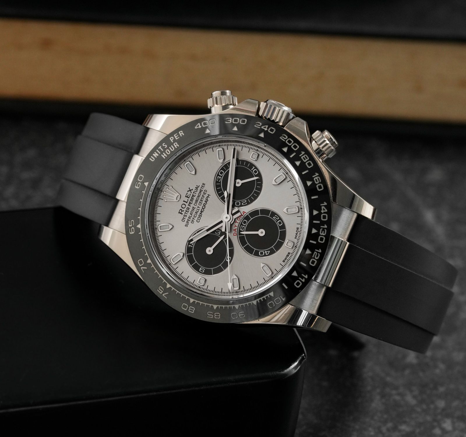 Rolex Daytona Silver Grey Dial Automatic Watch