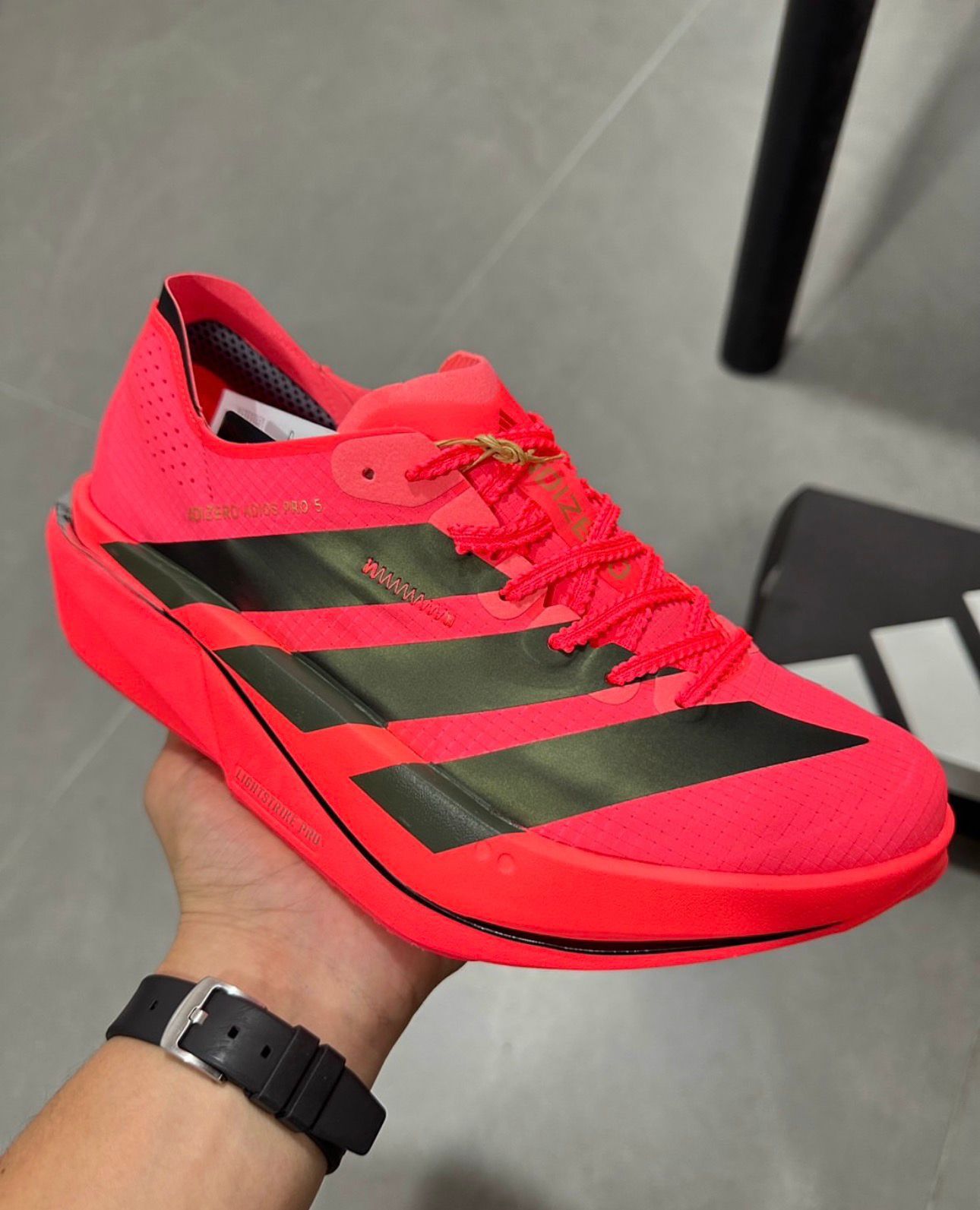 Adidas Adizero Pro 5 Red Running Shoes