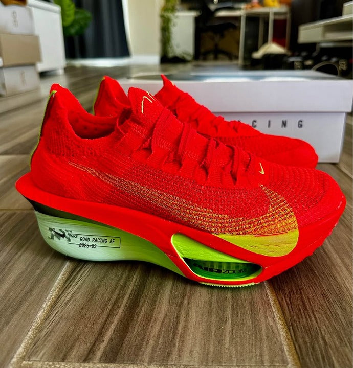 Nike Air Zoom Alphafly 3 GlacierBright Crimson Running Shoes