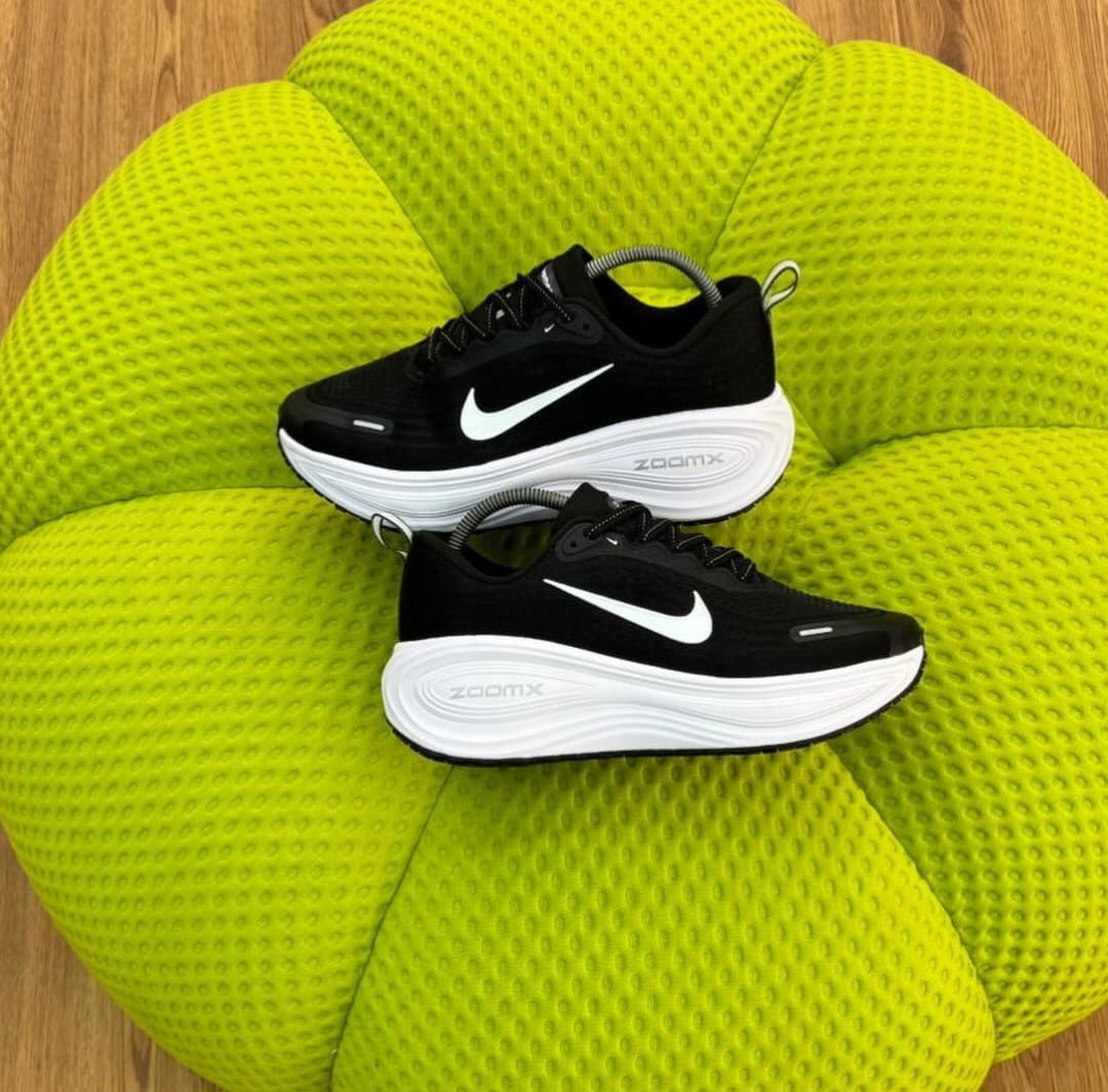 Nike Vomero Plus Black White Running Shoes