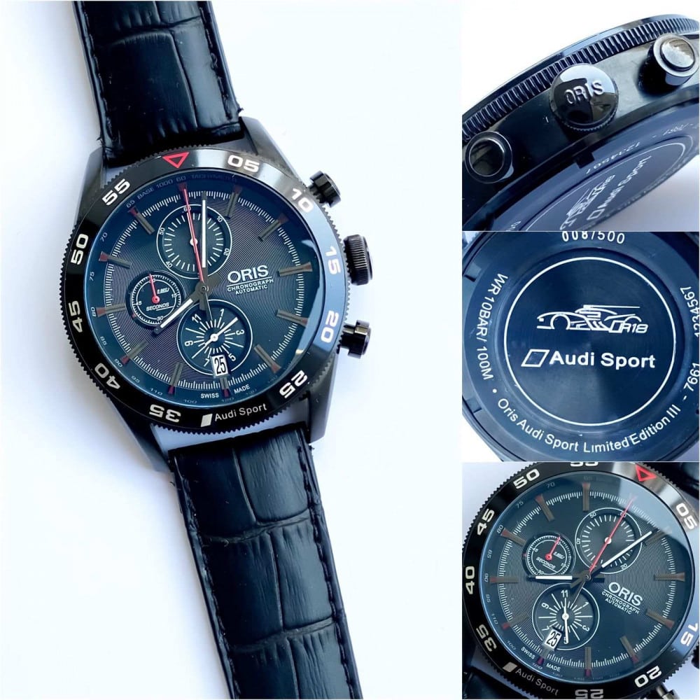 Premium Black Sports Smart Fit Leather Band Watch » Mega Fashion