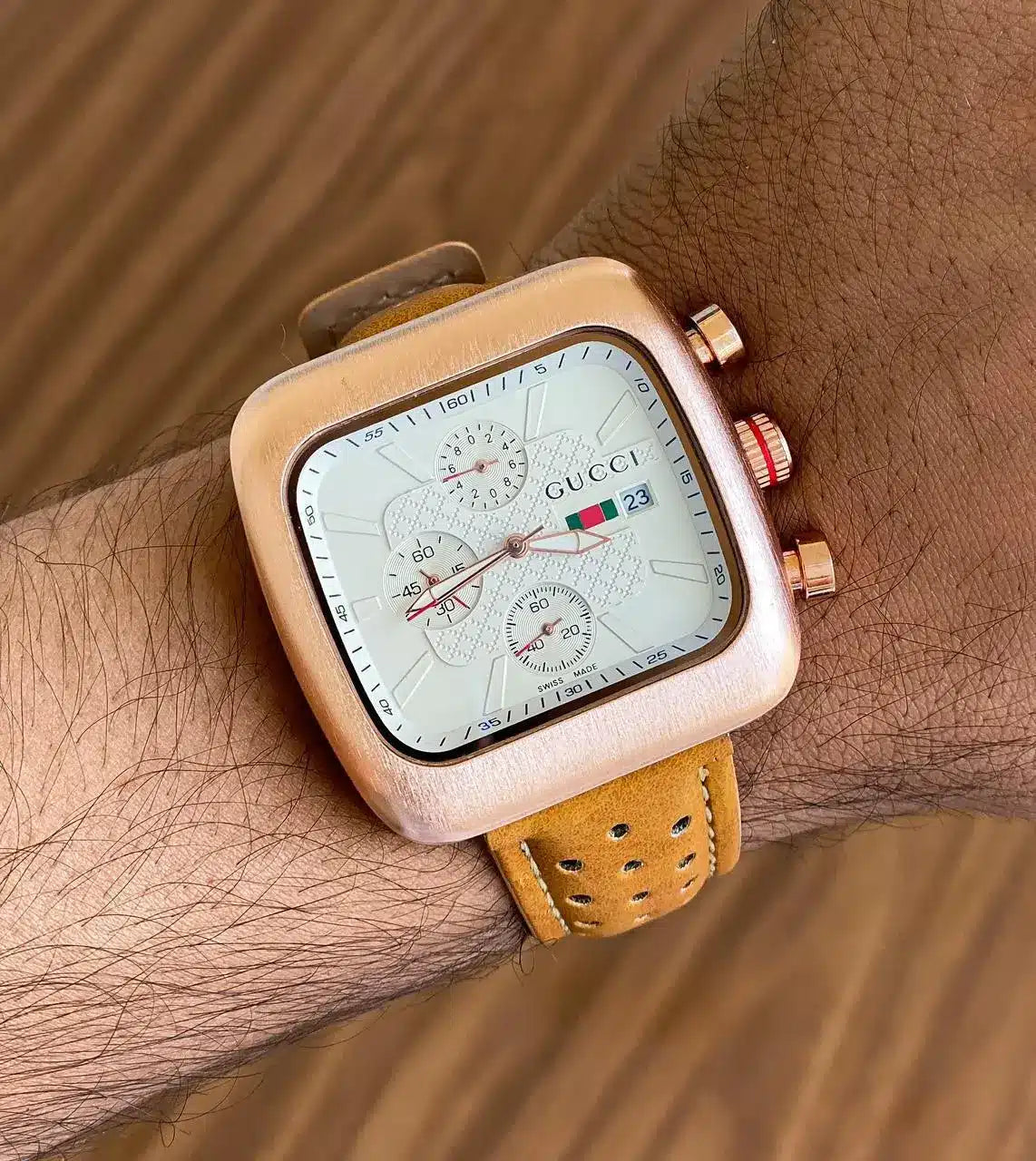 Branded Premium Square Watch For Men