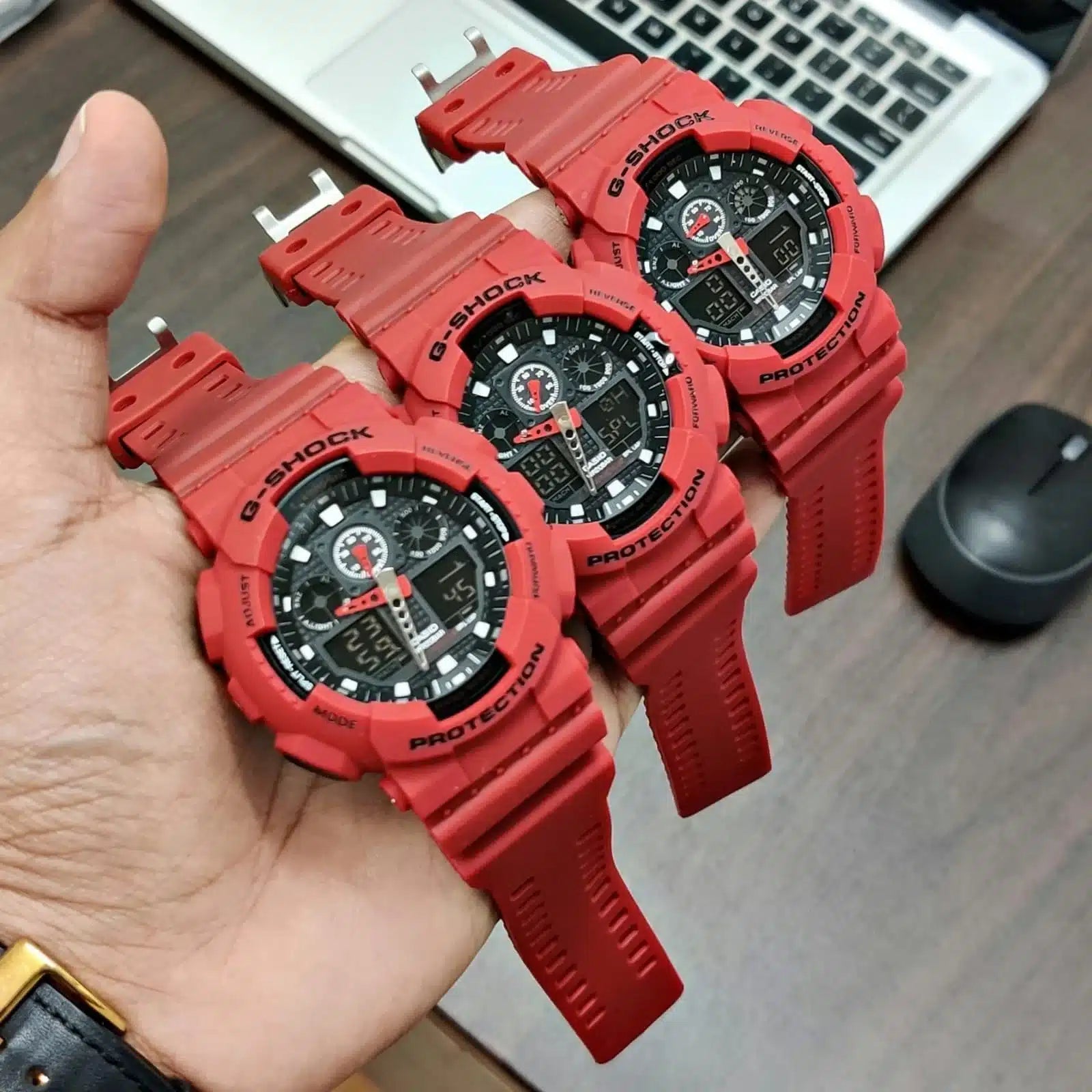 Branded GA 100B 4A Red Collection For Men » Mega Fashion