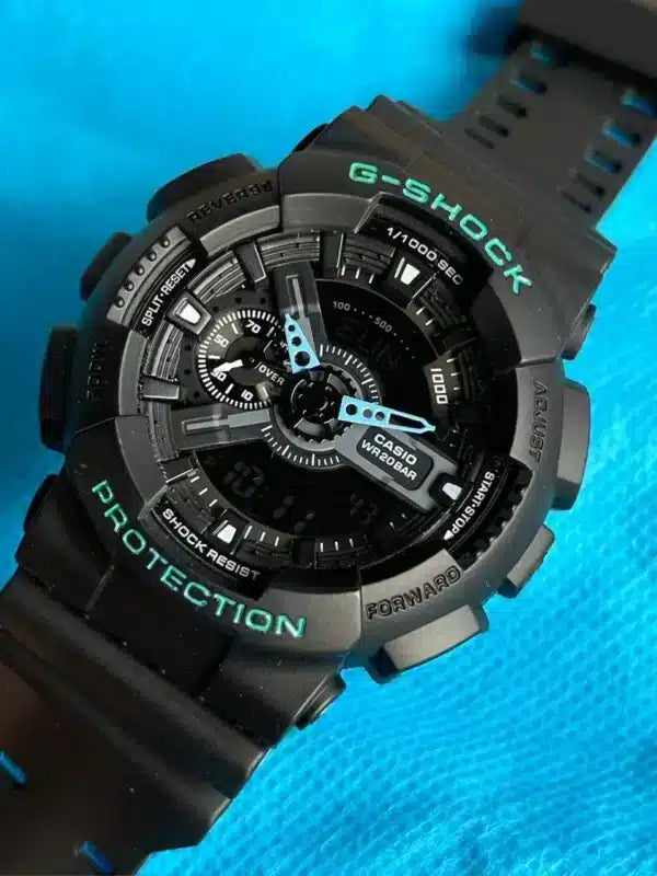 Branded Ga 110 1b Black Blue Edition For Men’s