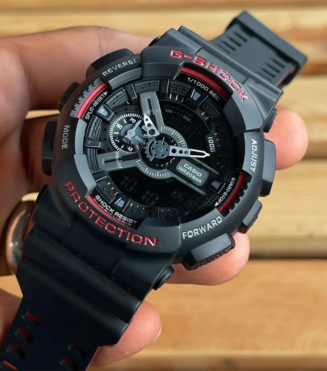 Branded Ga 110 1b Black Red Edition For Men » Mega Fashion