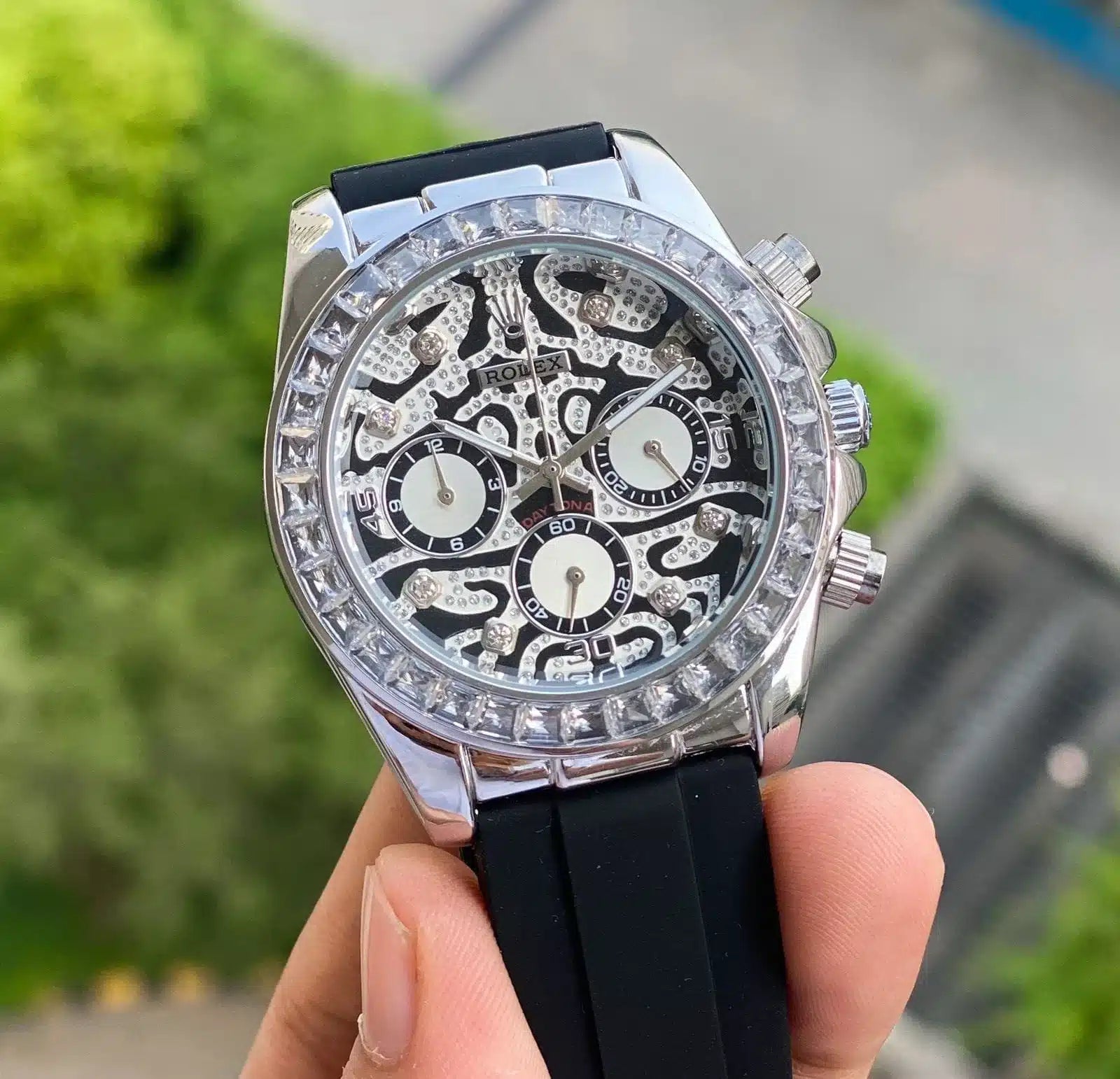 Branded Black Fiber Strap Collection For Men's » Mega Fashion