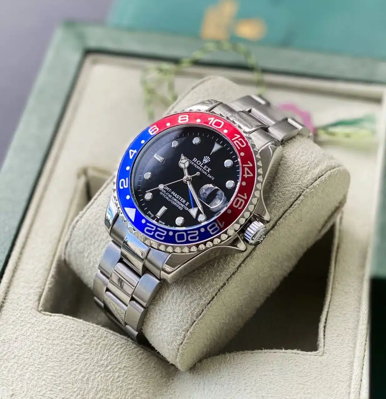 Branded GMT Master 2 Pepsi Bezel Edition For Men's » Mega Fashion