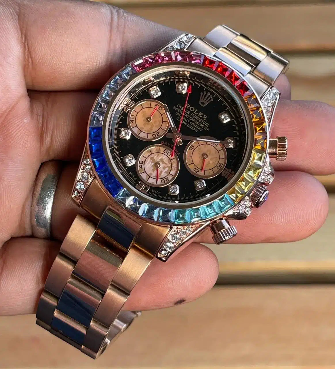 Branded Men's Rainbow Rose Gold Collection For Men » Mega Fashion