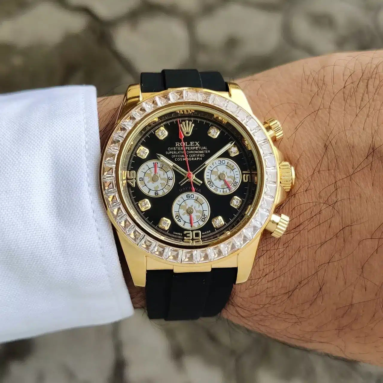 BrandedMen's Edition White Bezel With Smart Fit Design For Men » Mega Fashion