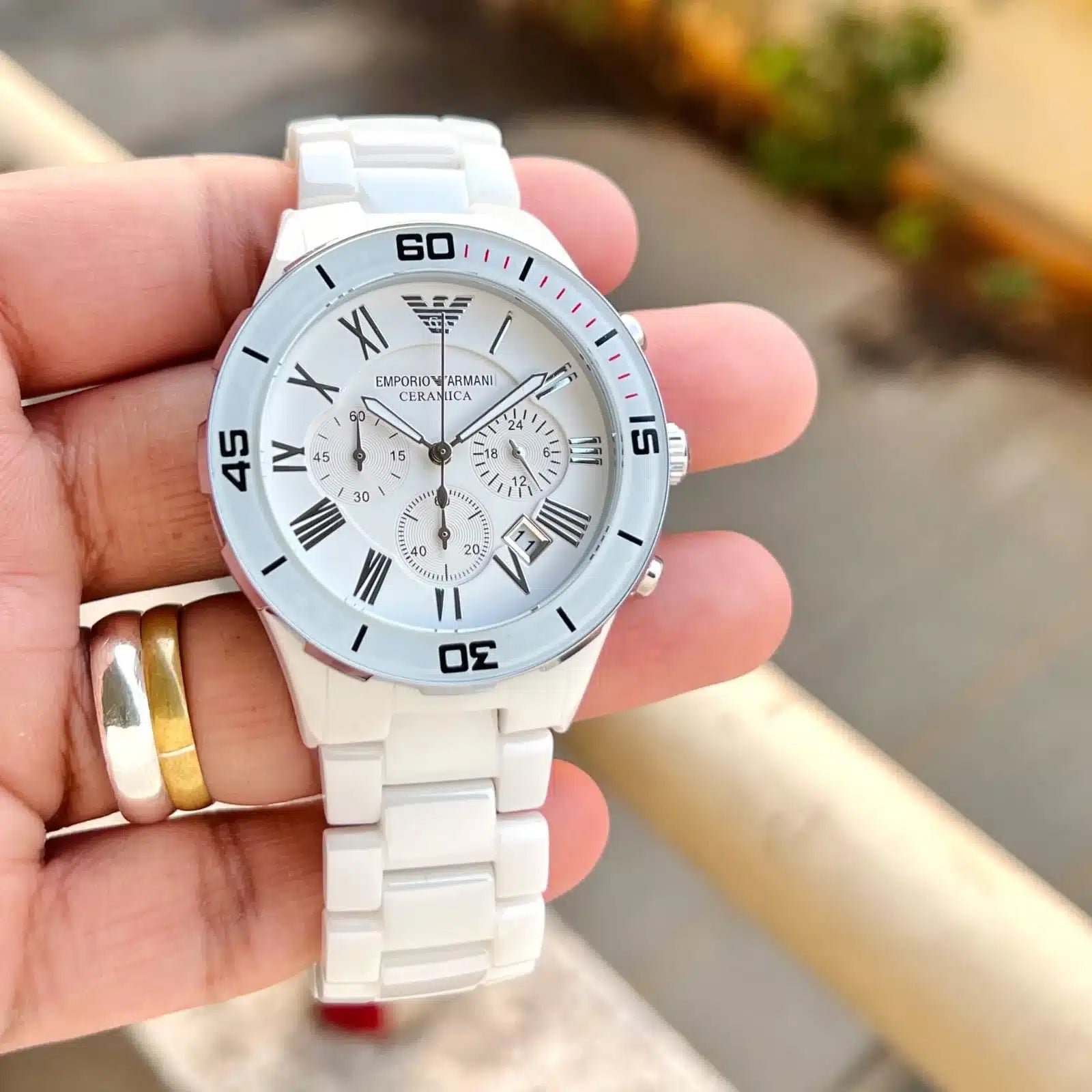 Branded White For Men Watch » Mega Fashion