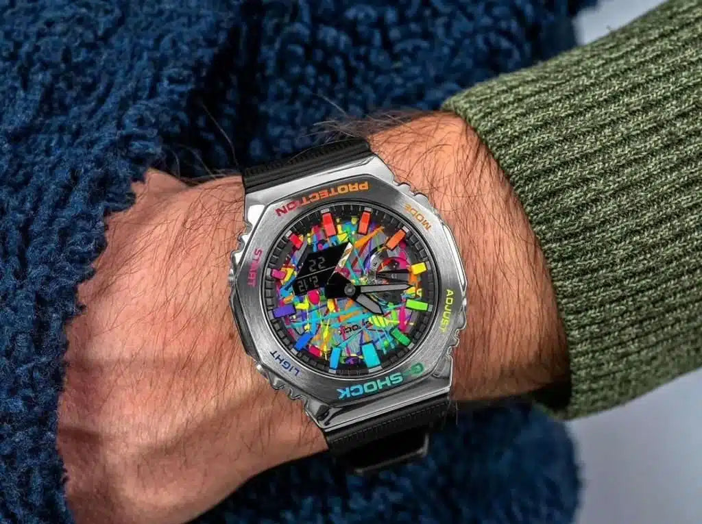 Branded GA2100 Steel Prism Limited Producer Michael Edition For Men » Mega Fashion