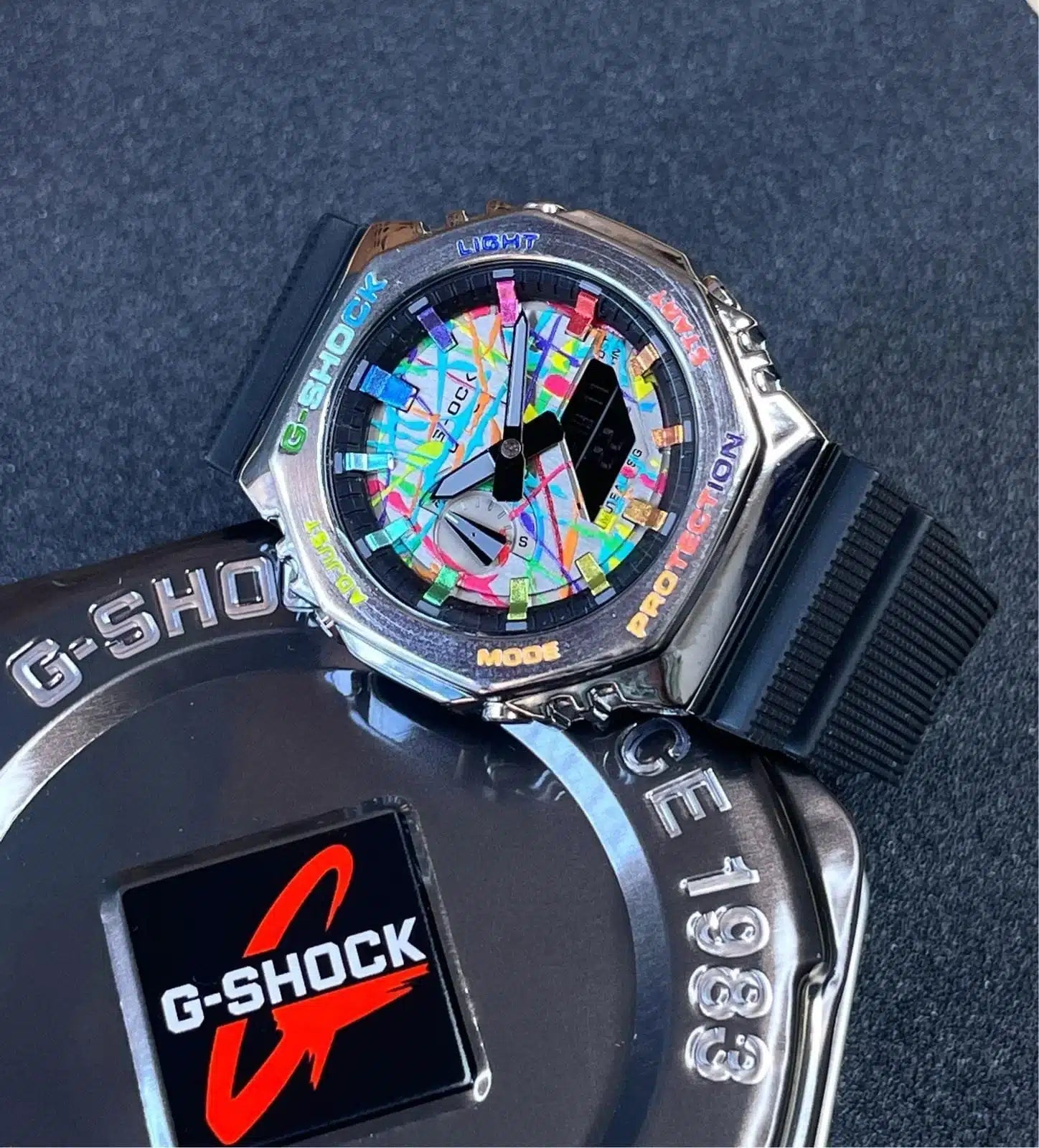 Branded GA2100 Steel Prism Limited Producer Michael Edition For Men » Mega Fashion