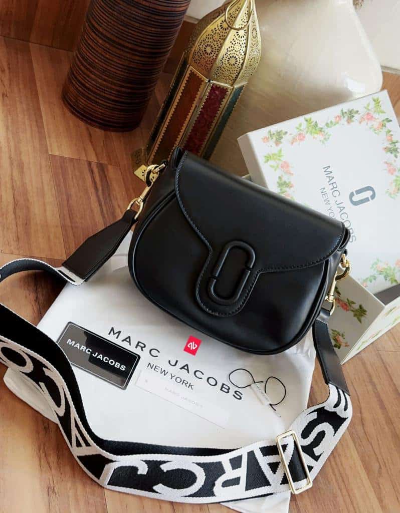 Marc Jacob Handbag Black The Small Saddle Bag (With Box)