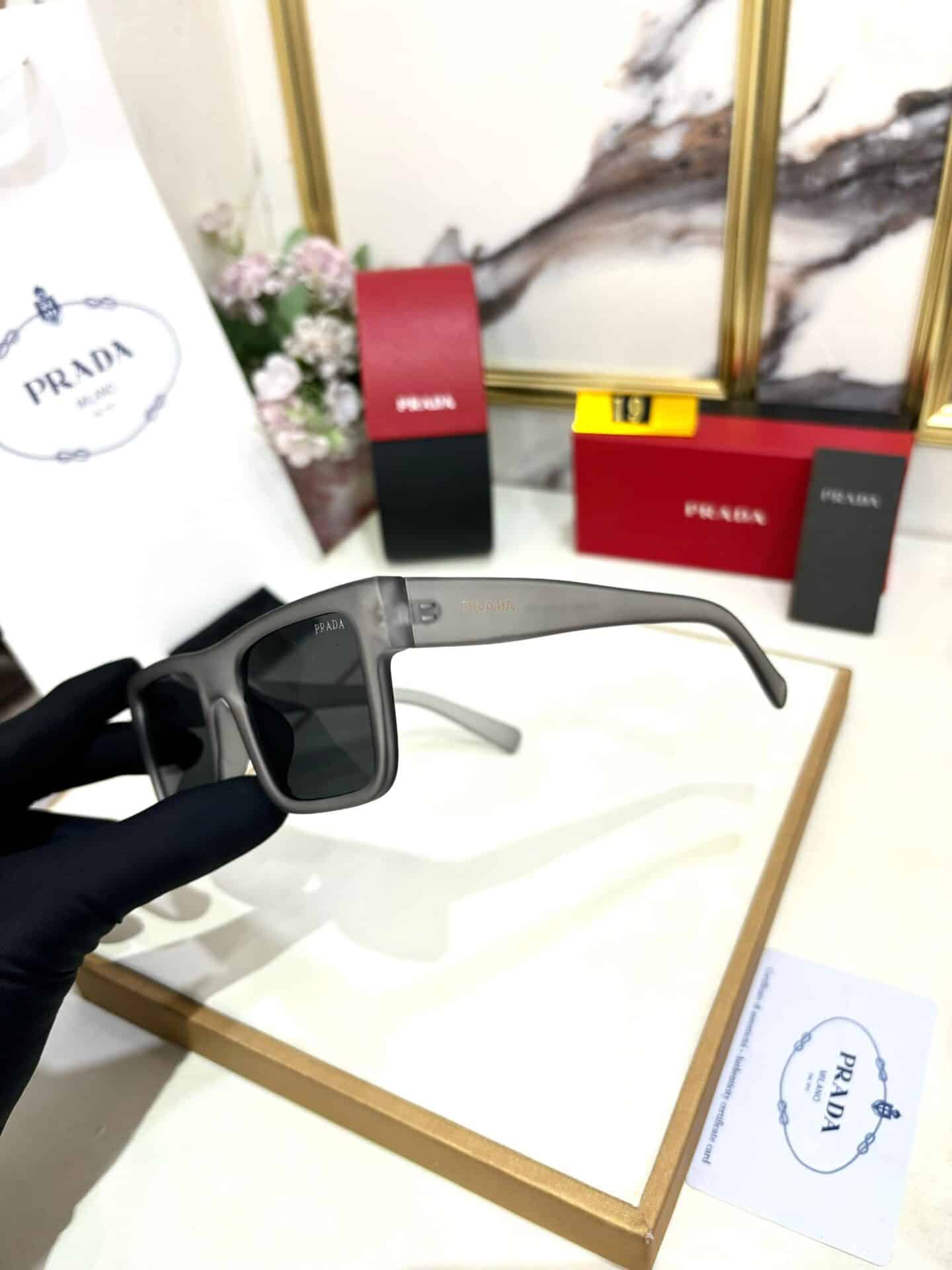 Men Prada Sunglasses, 05 Full Gray