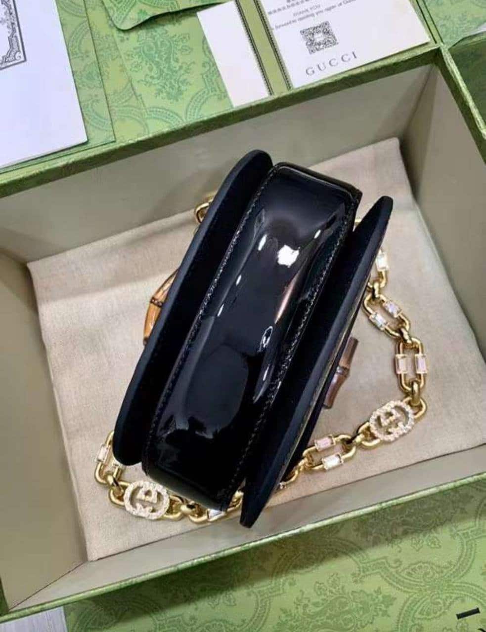 GUCCI BAMBOO MINI TOP HANDLE BAG
