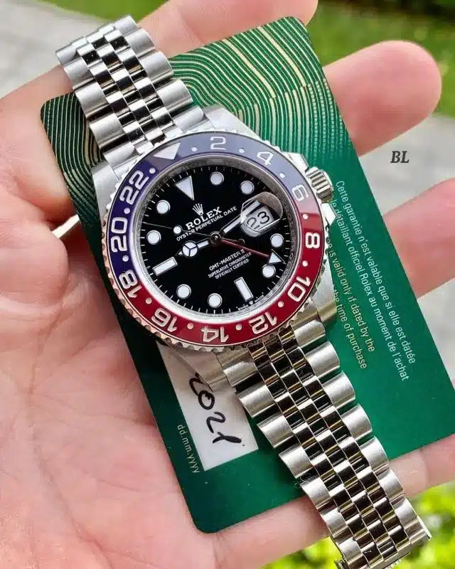Branded GMT Master 2 Pepsi Bezel Edition For Men's » Mega Fashion