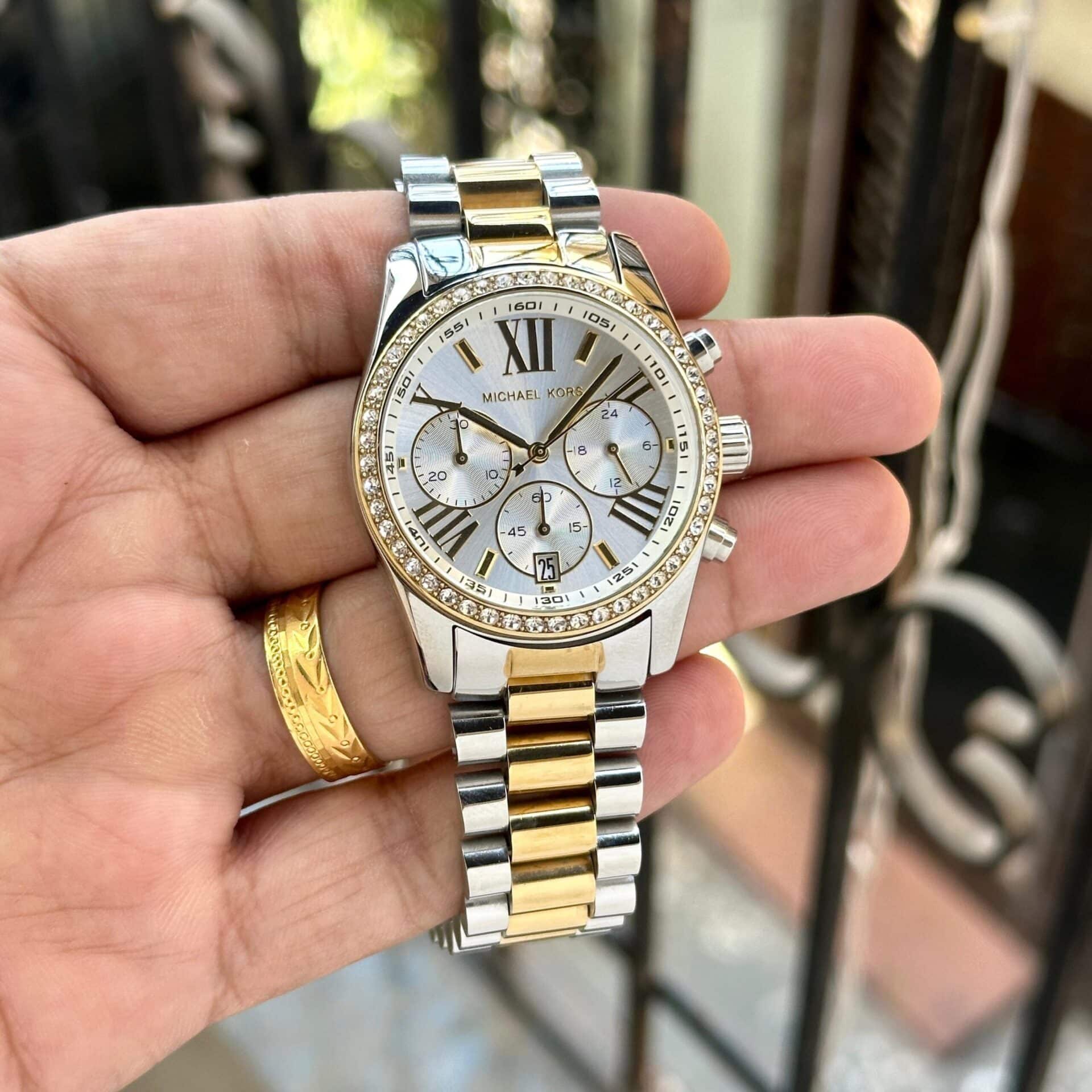 Michael Kors Lexington White Dial