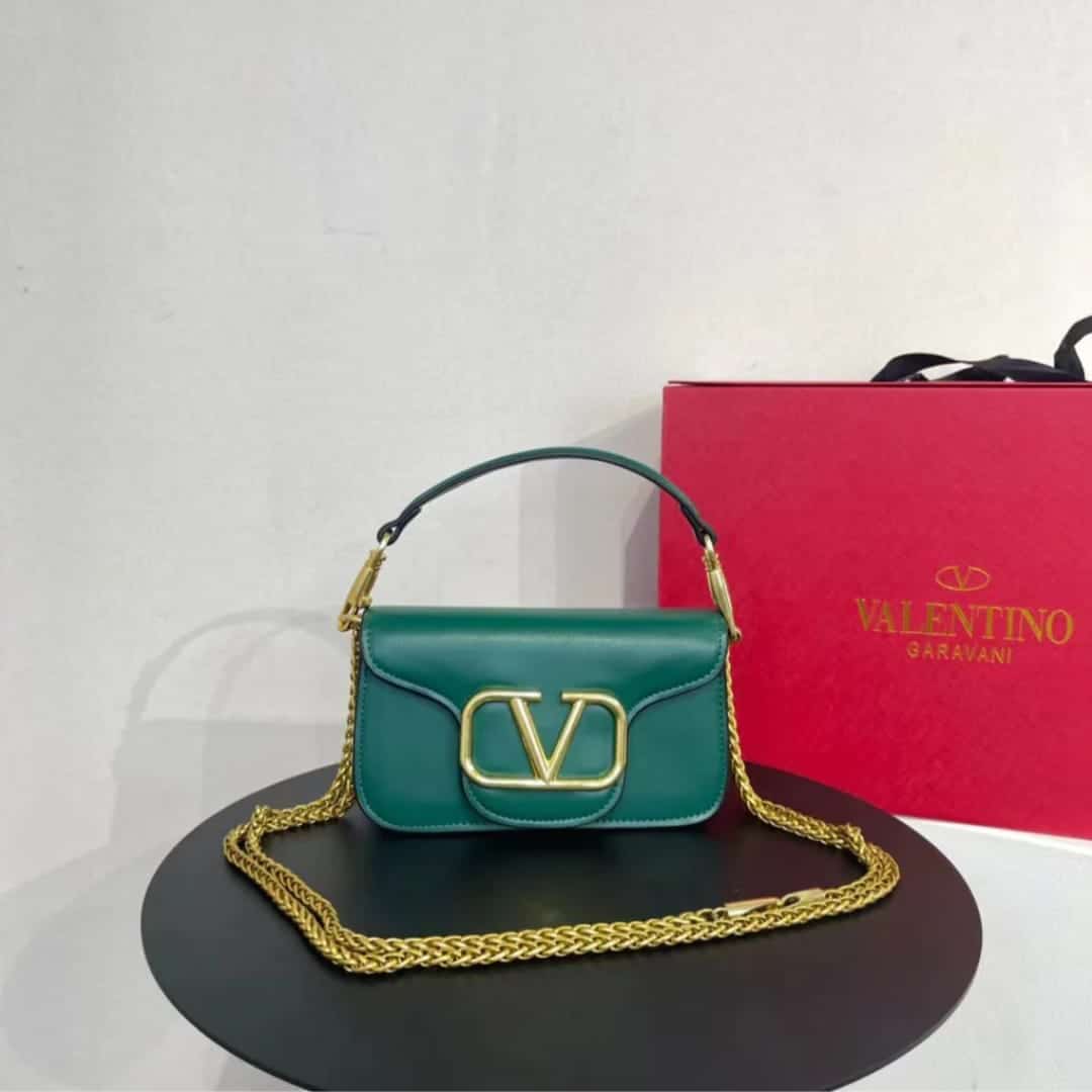 Valentino Supervee Crossbody Bag with maxi metal
