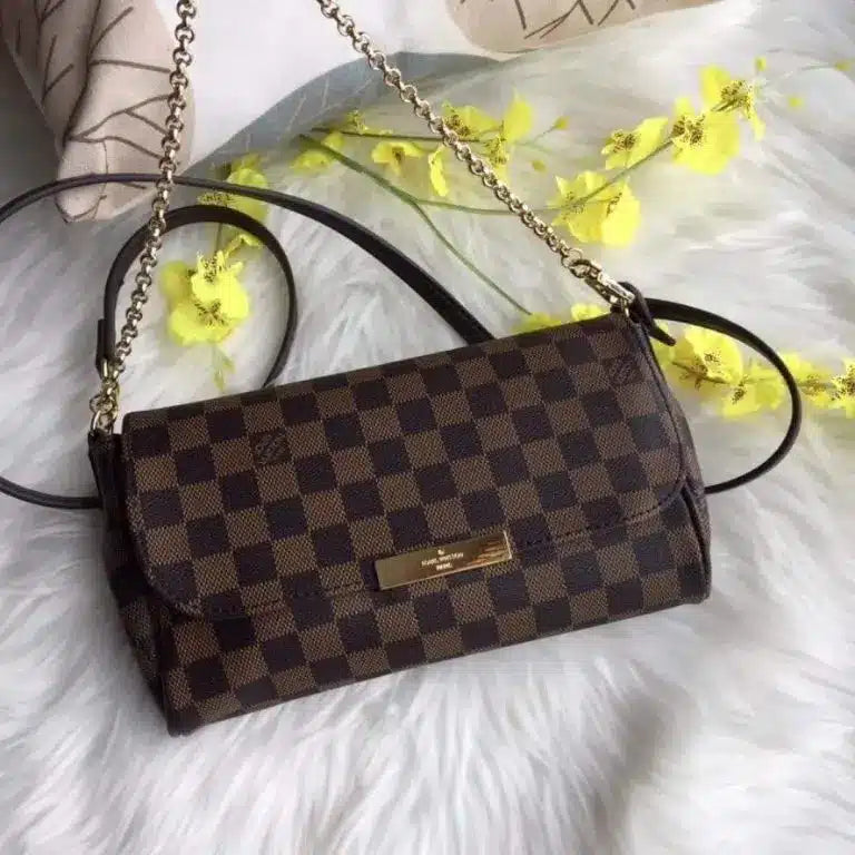 Vuitton Shelton Grid Shoulder Bag
