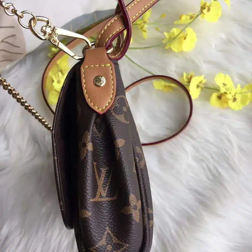 Vuitton Shelton Monogram Shoulder Bag With Box