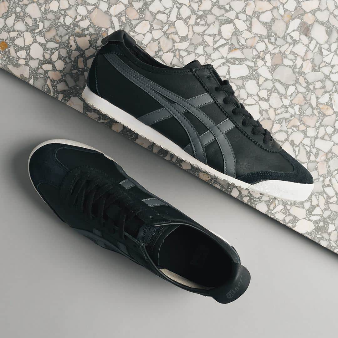Onitsuka Tiger Mexico 66 Black Grey Sneakers