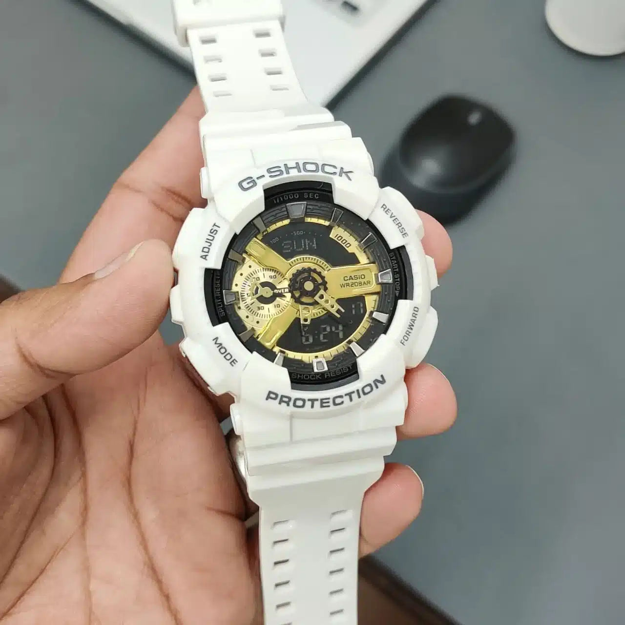 Branded GA 110 White Gold Collection For Men » Mega Fashion